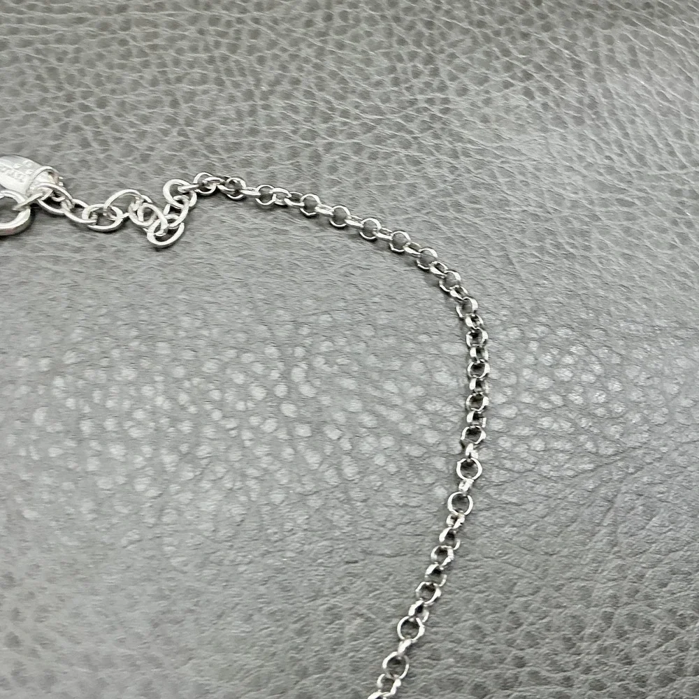 Ann Taylor Necklace Silver Tone Yellow Resin Rhinestone Sunburst‎ Bib Womens 18